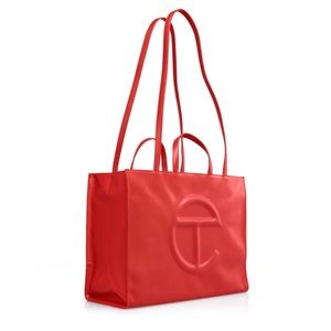 Large Red Telfar bag. Brand new.